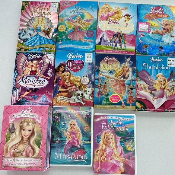 barbie dvds